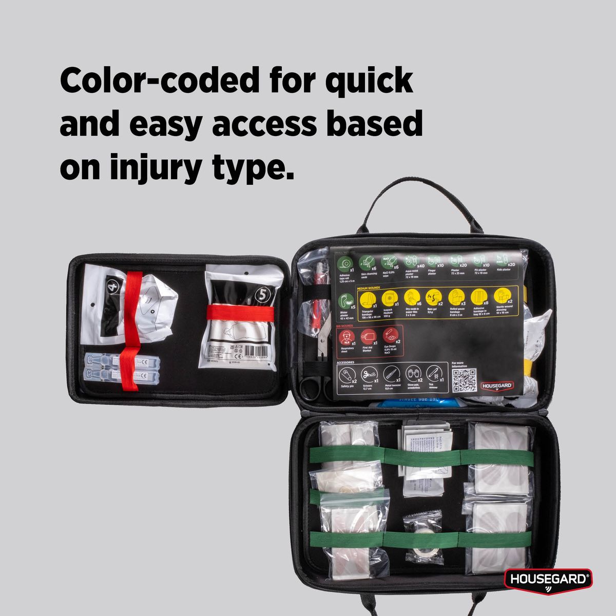 Housegard førstehjelpsveske Premium