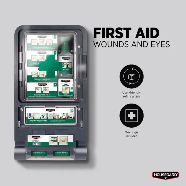 Hovedbilde Housegard Førstehjelpsskap