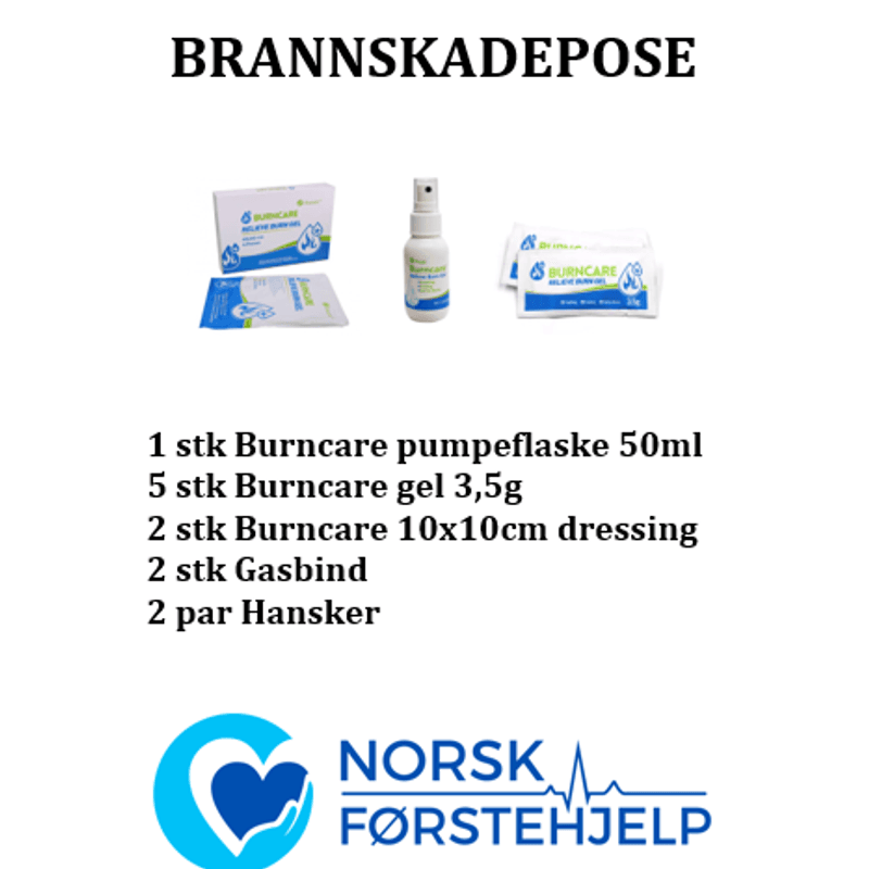 Burncare brannskadepose